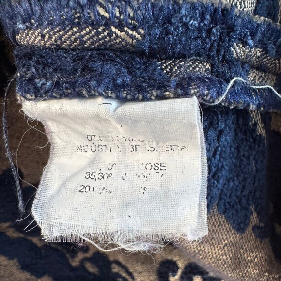 Farm Rio Jacquard Navy Gold Baroque Top M - Picture 8 of 10